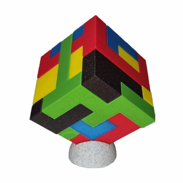Puzzle 3D - Cubo Desafiante