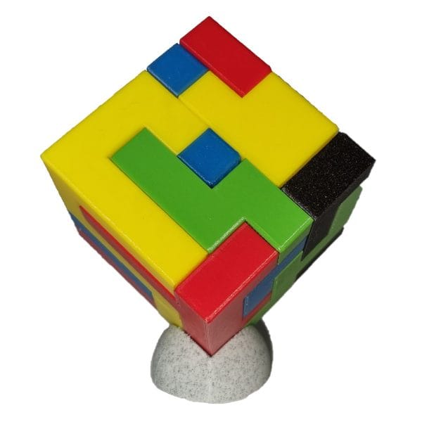 Puzzle 3D de ingenio Cubo desafiante Puzzle Cubo desafiante