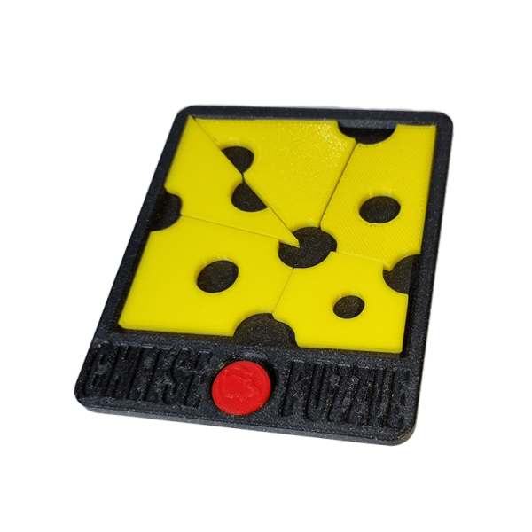 Puzzle 3D de ingenio Puzzle Queso Redondo Puzzle Queso Redondo