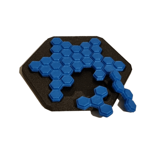 Puzzle 3D de ingenio de Copos de Nieve El Puzzle 3D de Copos de Nieve