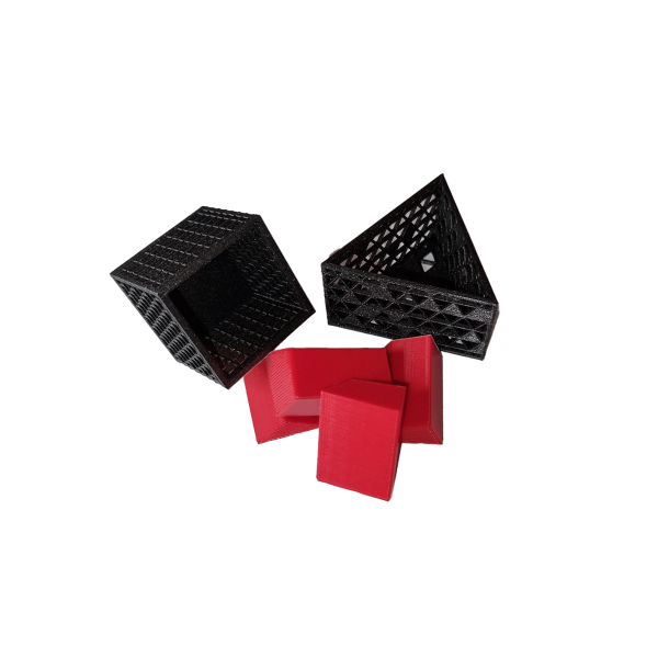 Puzzle Master Tri-Square Puzzle 3D de ingenio Puzzle Master Tri-Square