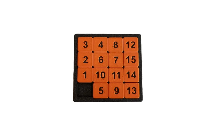 Puzzle deslizante de Números