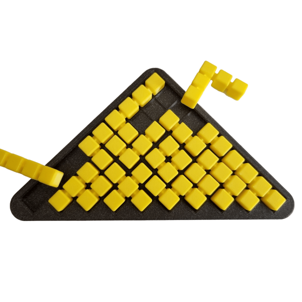 Puzzle 3D de ingenio Pirámide Plana Puzzle Pirámide Plana