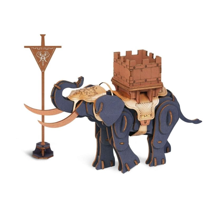 Puzzle 3D – Elefante de Guerra