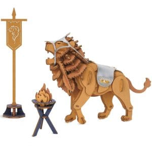 Puzzle 3D – León de Guerra