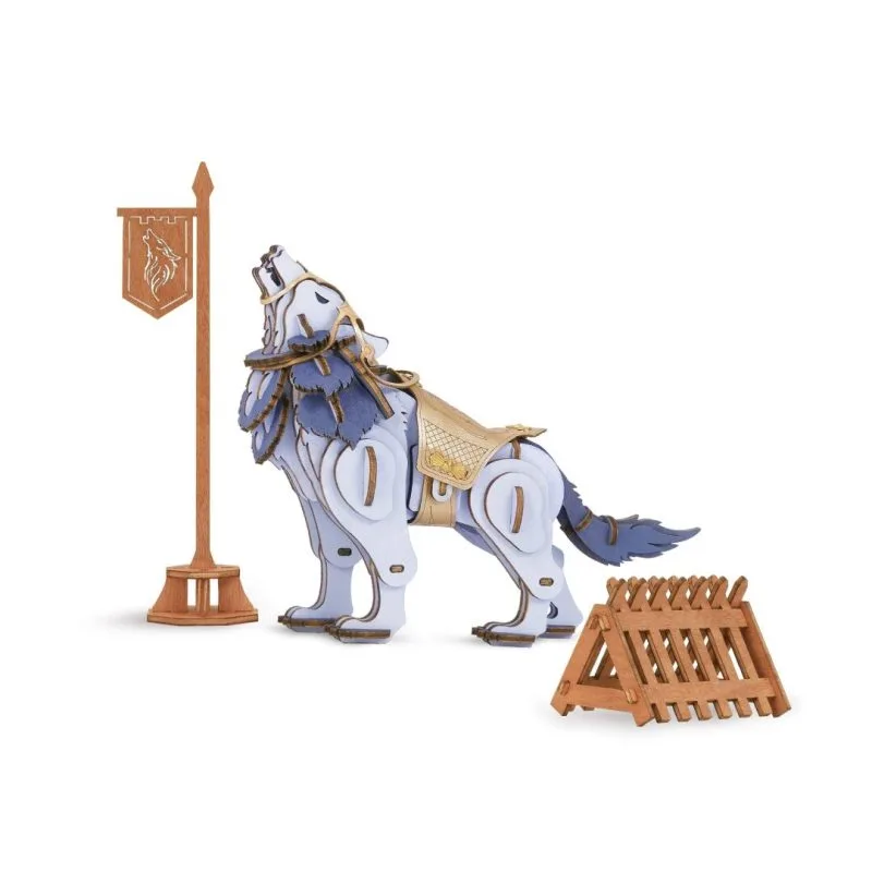 Puzzle 3D – Lobo de Guerra
