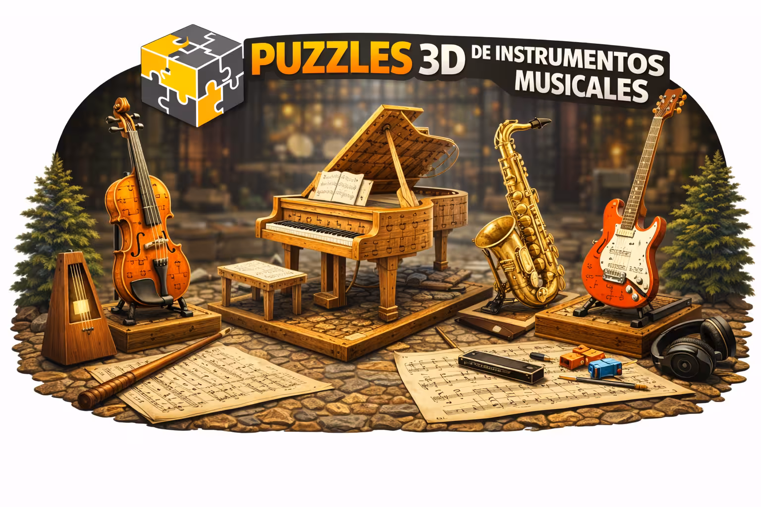 puzzles-3d-de-instrumentos-musicales