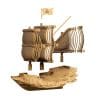Puzzle 3D – Barco Pirata montaje