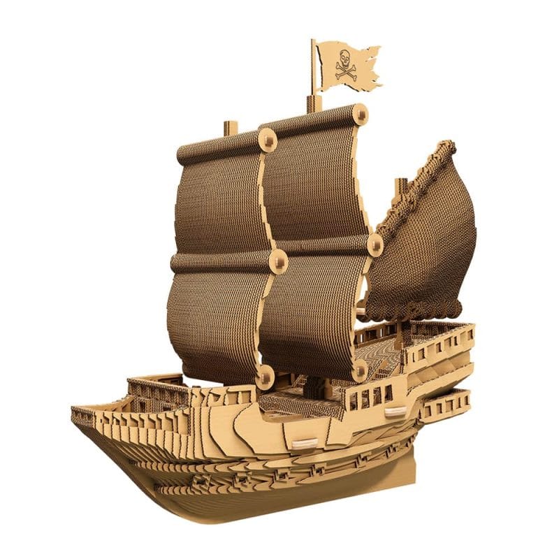 Puzzle 3D – Barco Pirata