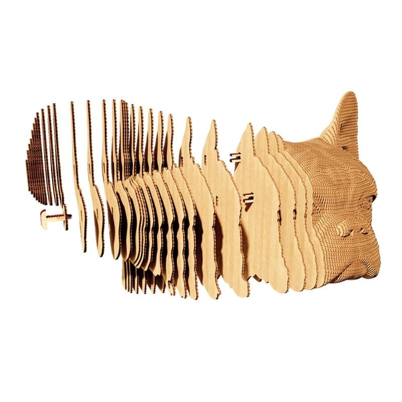 Bulldog 2 Puzzle 3D – Bulldog montaje