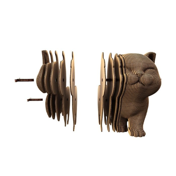 Puzzle 3D – Gatito Caminando montaje