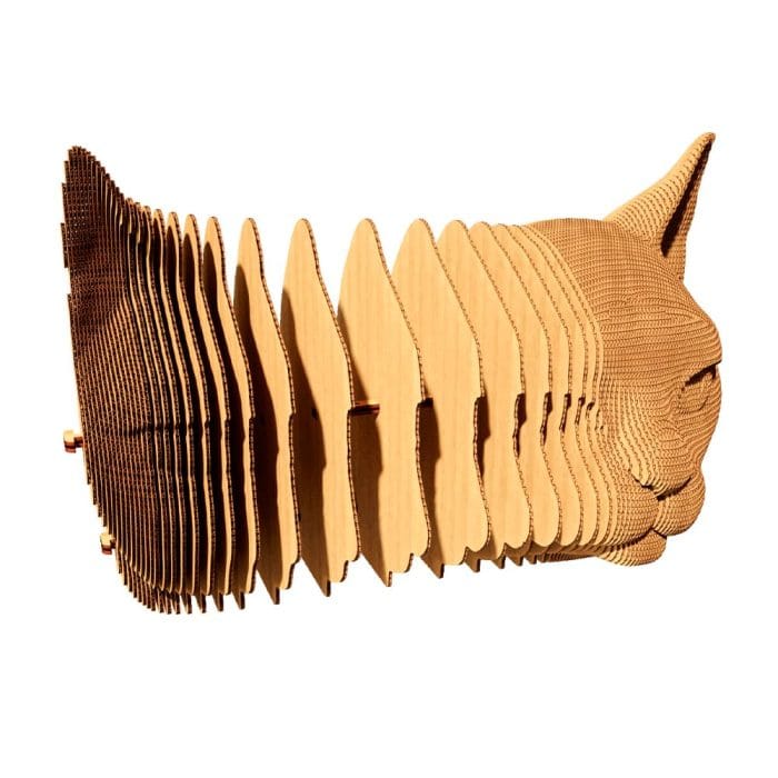Puzzle 3D – Gato montaje