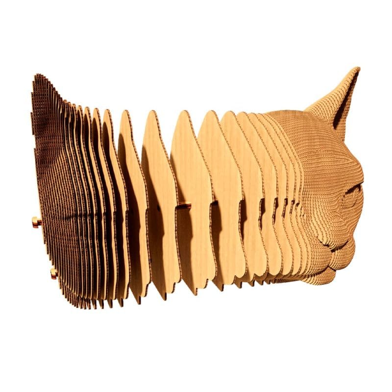 Gato 2 Puzzle 3D – Gato montaje