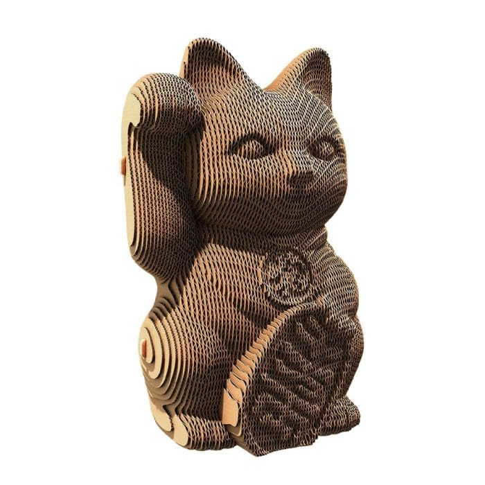 Puzzle 3D – Gato de la Suerte