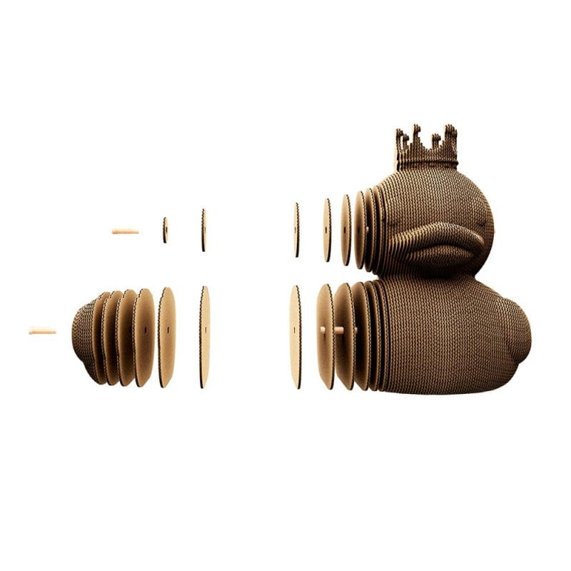 Pato 2 Puzzle 3D – Pato montaje